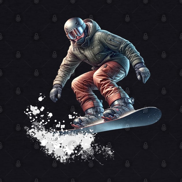 Snowboarder by TinaGraphics